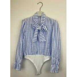 meisjes blouse body strepen strik kinderkleding groothandel