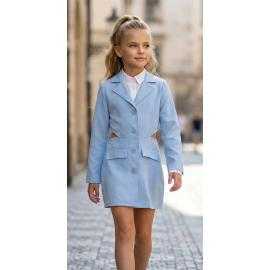 robe fille blazer elegante decoupes chic mode enfant grossiste