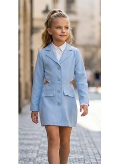 robe fille blazer elegante decoupes chic mode enfant grossiste