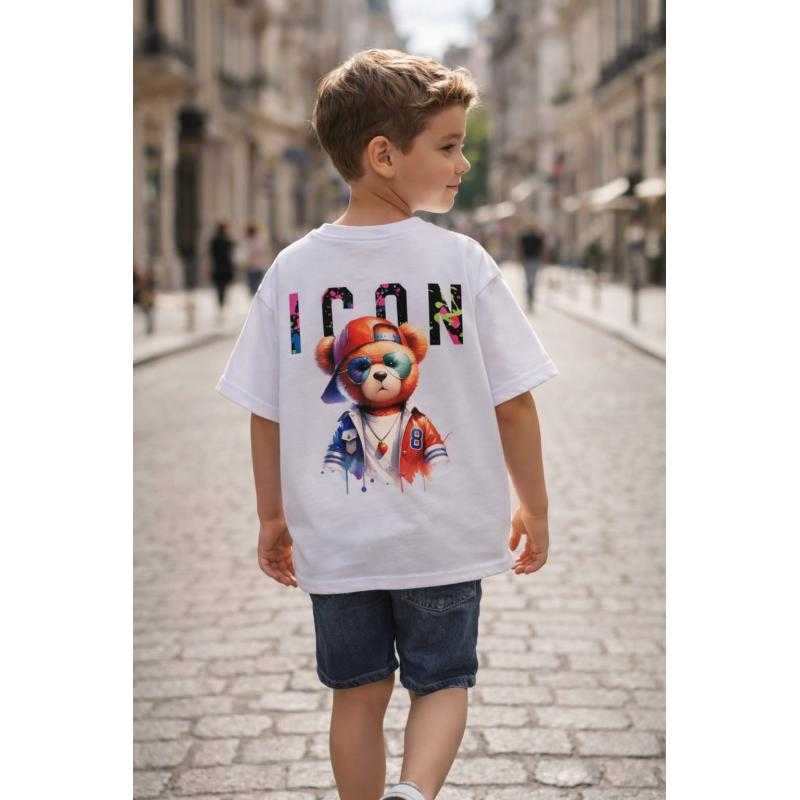 Lot de 6 – T-shirt garçon imprimé ICON – Mode enfant