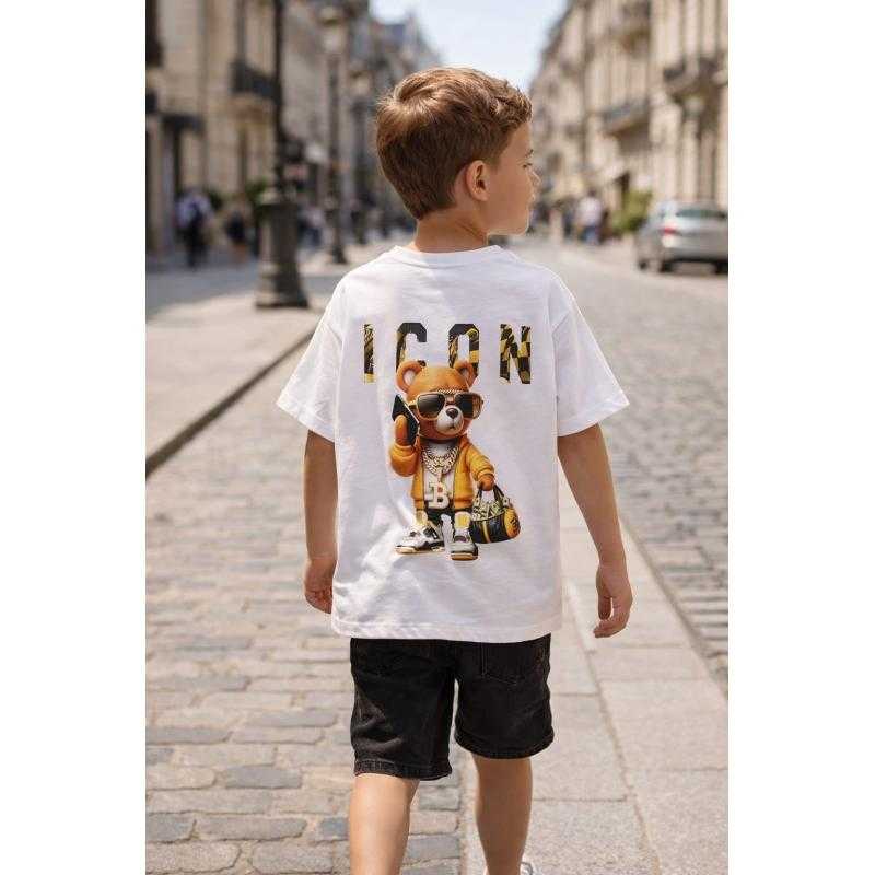 Pack of 6 – Boys ICON print t-shirt – Kids fashion