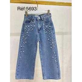 Lot de 6 – Jean fille large...