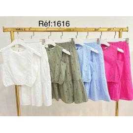 Pack of 6 – Girls broderie...