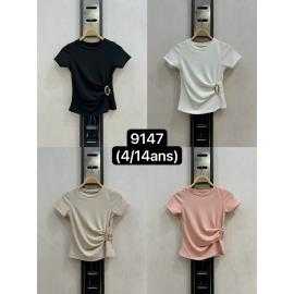 Lot de 6 – T-shirt fille...