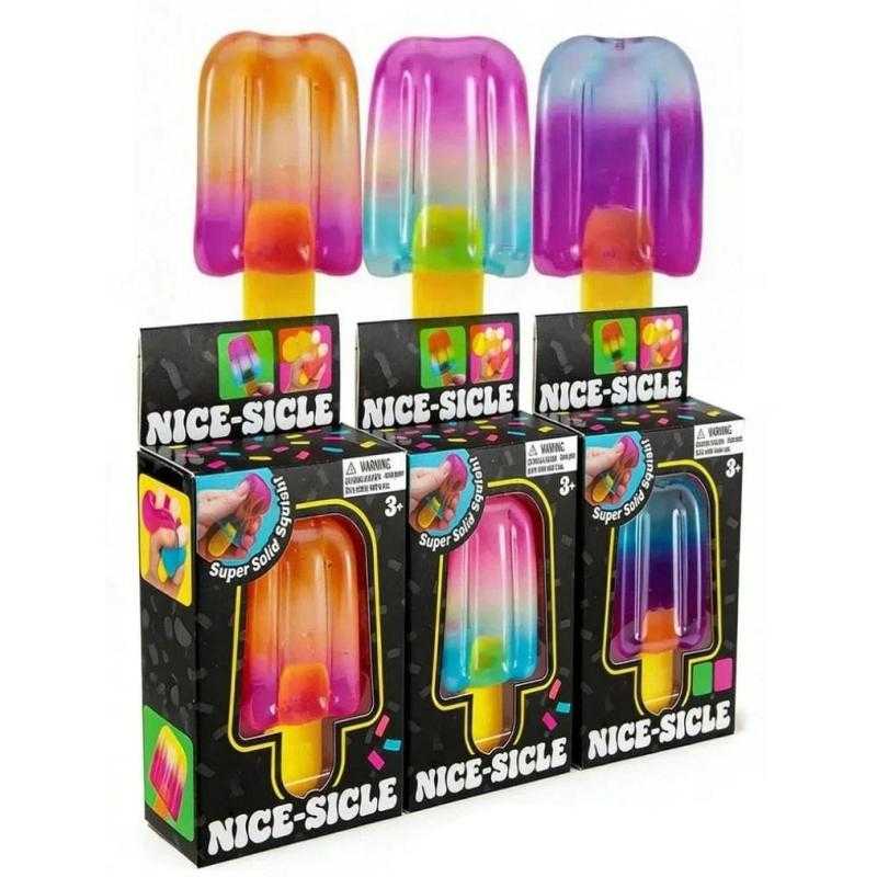 Pack of 12 – Nice-Sicle ice cream squishy stress toy