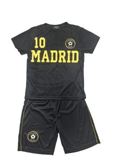 Ensemble football garçon blanc avec t-shirt Madrid et short assorti
