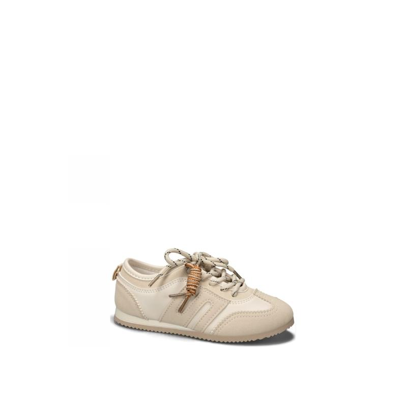 Set van 12 – Meisjes en jongens retro jogging sneakers met klassieke vetersluiting (25-30)
