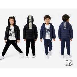 Lot de 10 – Boys quilted...
