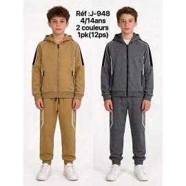 Pack of 12 – Boy's Full-Zip...