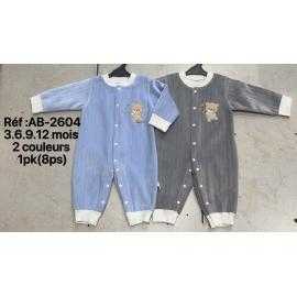 Set van 8 – boy's fluwelen...