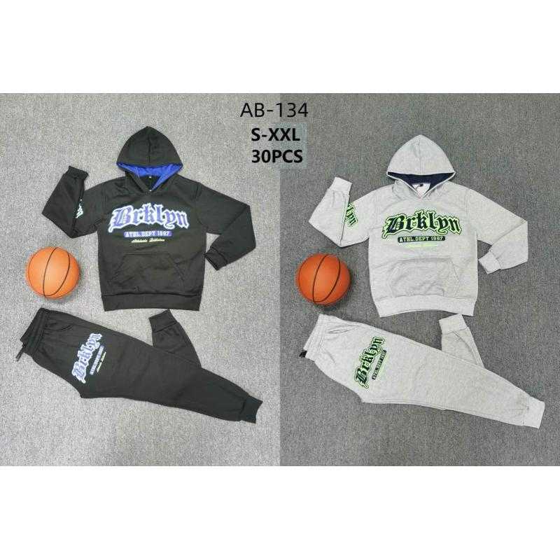Lot de 10 – Ensemble de survêtement à capuche "Brklyn Athl. Dept 1987" pour kid's
