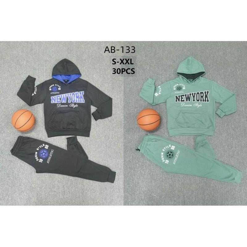 Pack of 10 – kid's "New York Denim Style" Hooded Tracksuit Set