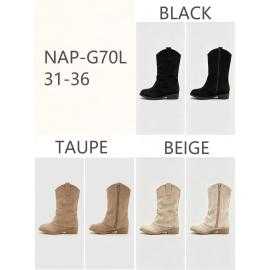 Lot de 12 – Bottes slouchy...
