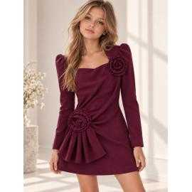 Lot de 6 – Robe élégante à...