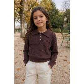 Lot de 6 – Pull col polo en...