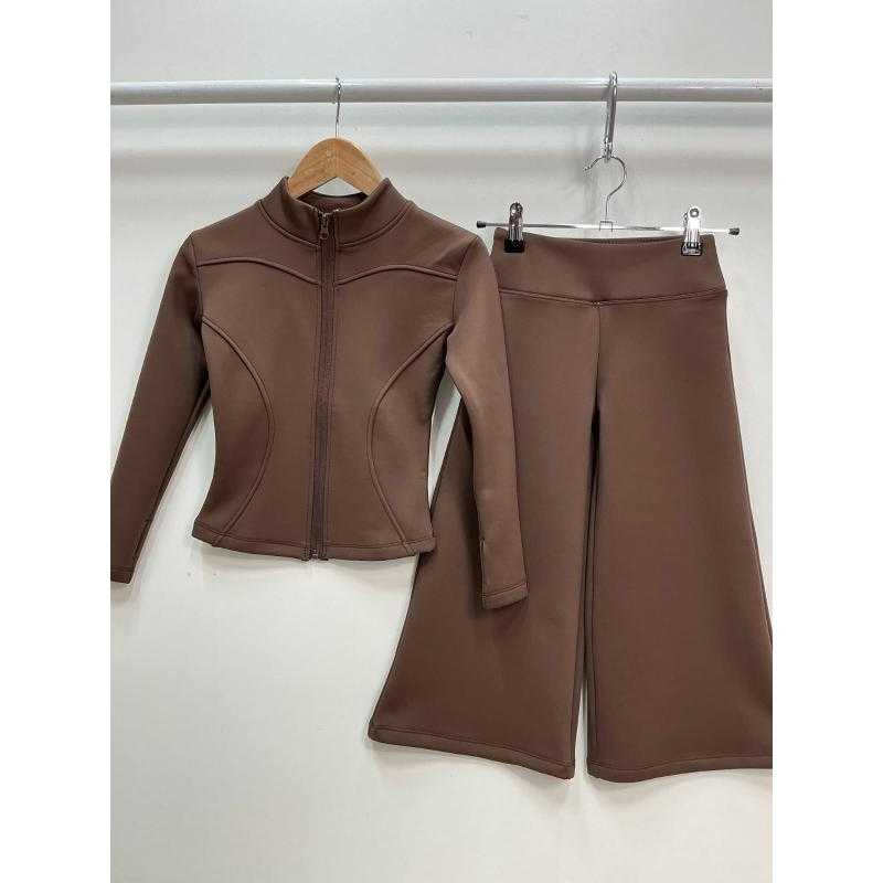 Lot de 6 – Ensemble veste zippée et pantalon large