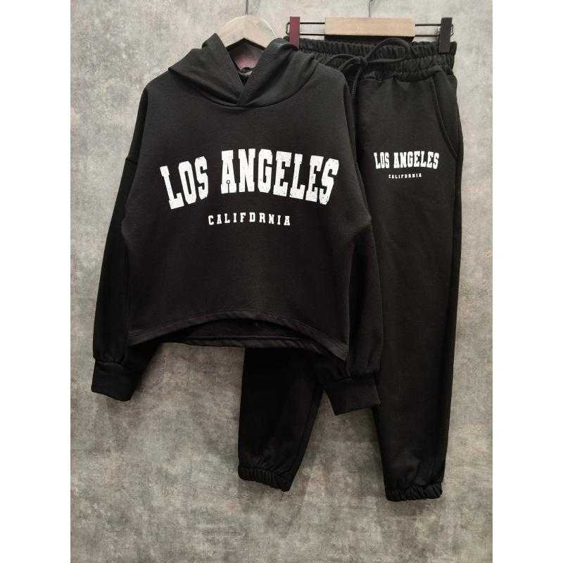 Lot de 6 – Ensemble de survêtement à capuche Los Angeles California