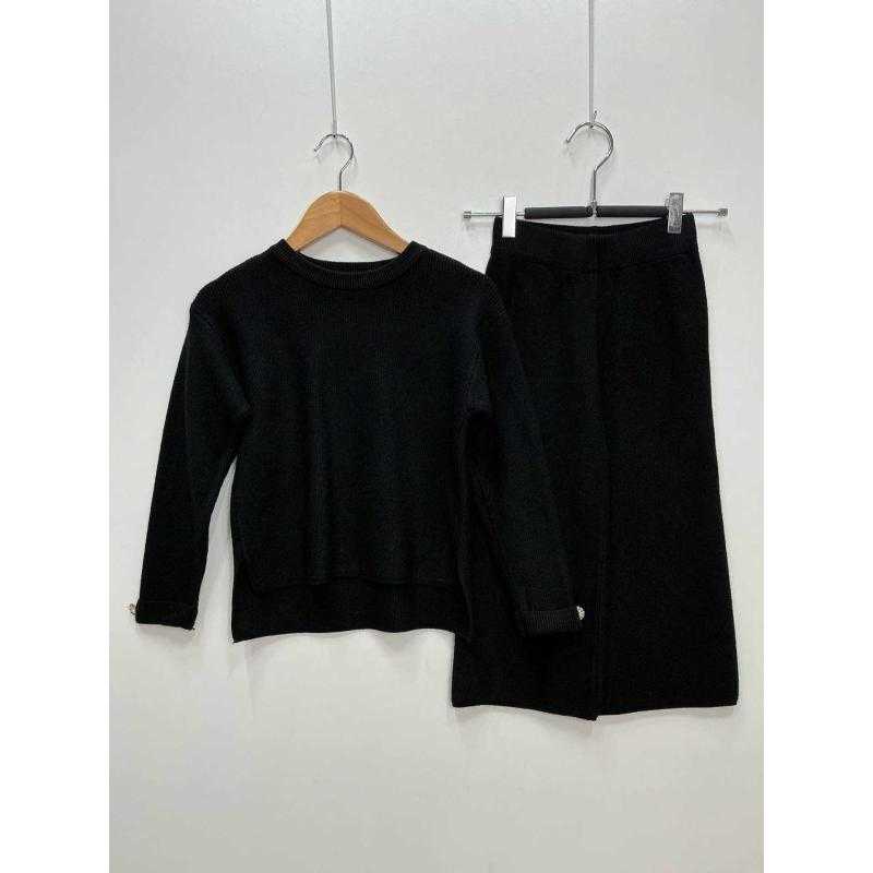 Lot de 6 – Ensemble coordonné en maille avec pull à col rond et jupe longue