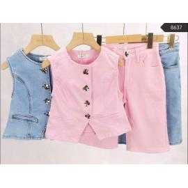 Pack of 6 – Two-Piece Denim...