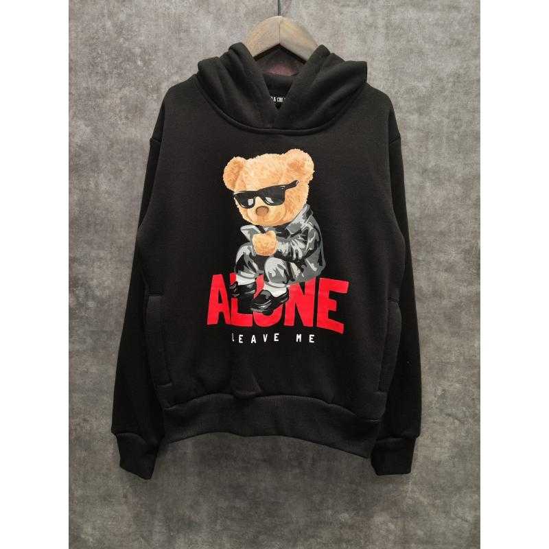 Set van 6 – "Alone" beer grafische hoodie