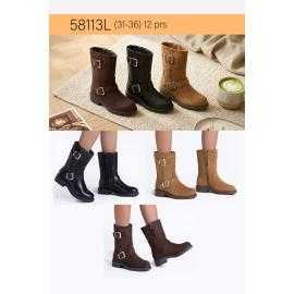 Lot de 12 – Bottines...