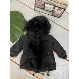 Set van 7 – Zwarte parka...